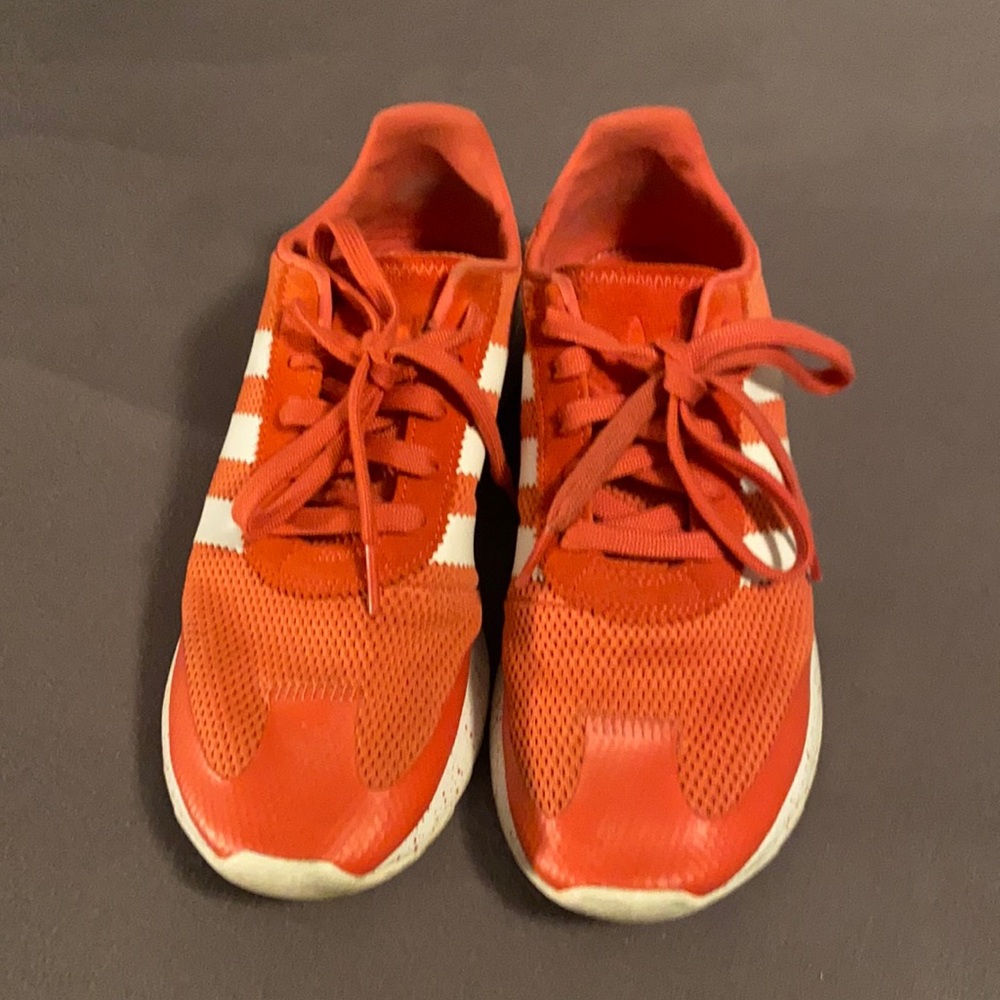 Coral Adidas Sneakers